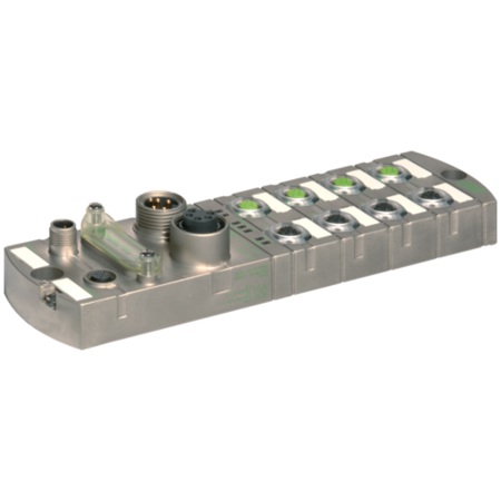 MURR ELEKTRONIK MVK I/O COMPACT MODULE, METAL, Profibus DP, 4 analog In / 8 multif. channels, MVK-MP AI4 (U) DIO4 55293